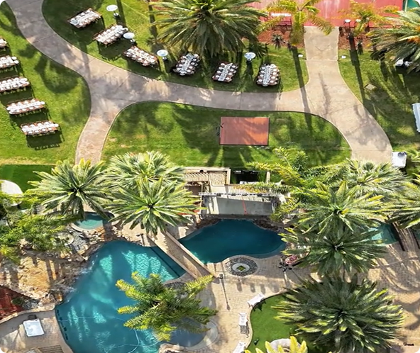 Villa Punta del Cielo estate view