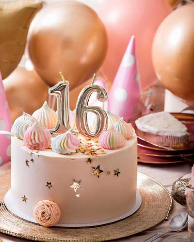 Destination-style Sweet 16 celebration venue in California